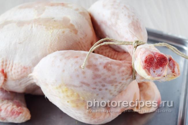 Курица в рукаве рецепт с фото