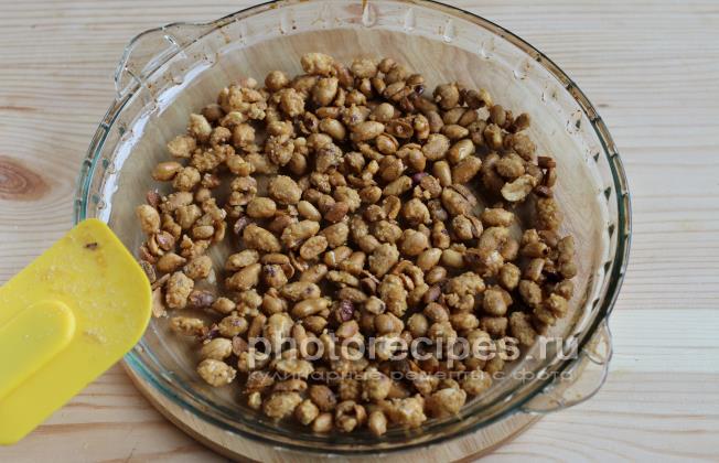 арахис в карамели рецепт