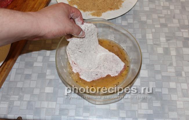 шницель говядина фото