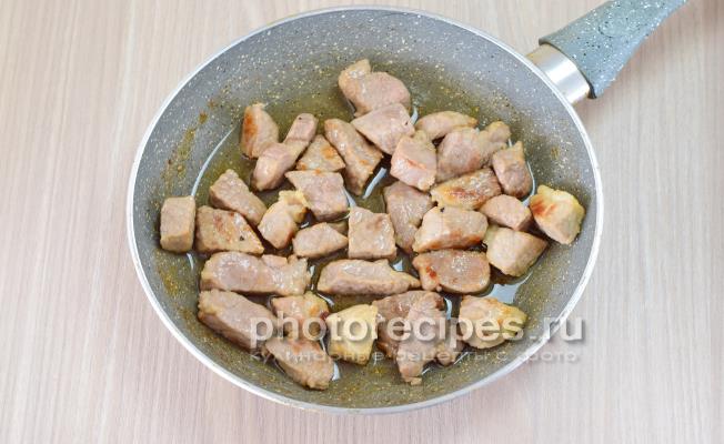 Свинина с баклажанами рецепт с фото