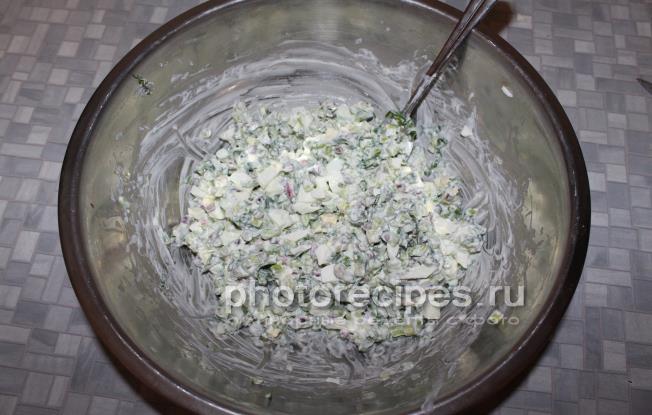 салат с черемшой рецепты с фото