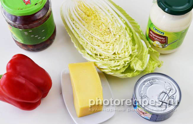 Салат из тунца консервированного рецепты с фото