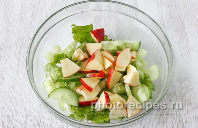 Салат с сельдереем рецепты с фото