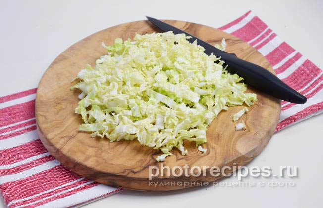 Салат с крабовыми палочками рецепт с фото