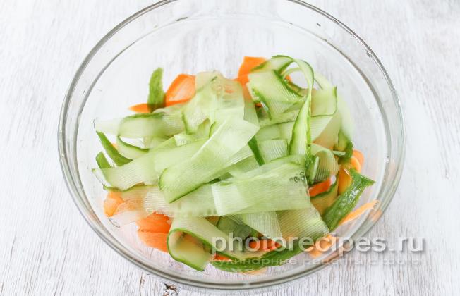 Салат с зеленым горошком рецепт с фото