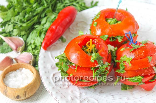 Малосольные помидоры рецепт с фото