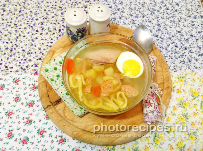 куриный суп рецепт с фото