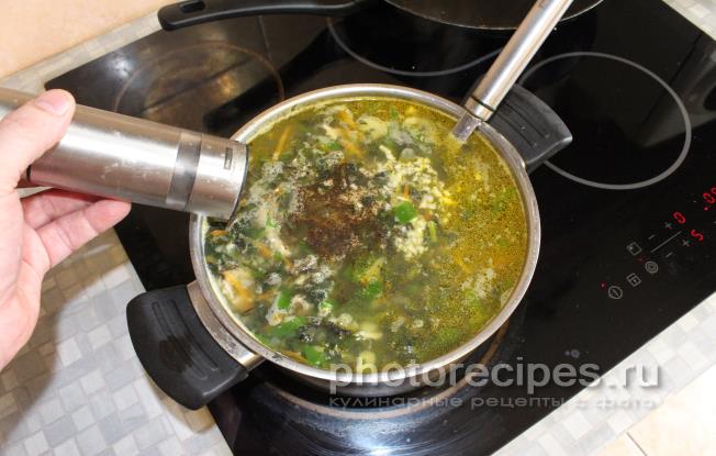 Суп из крапивы рецепт с фото