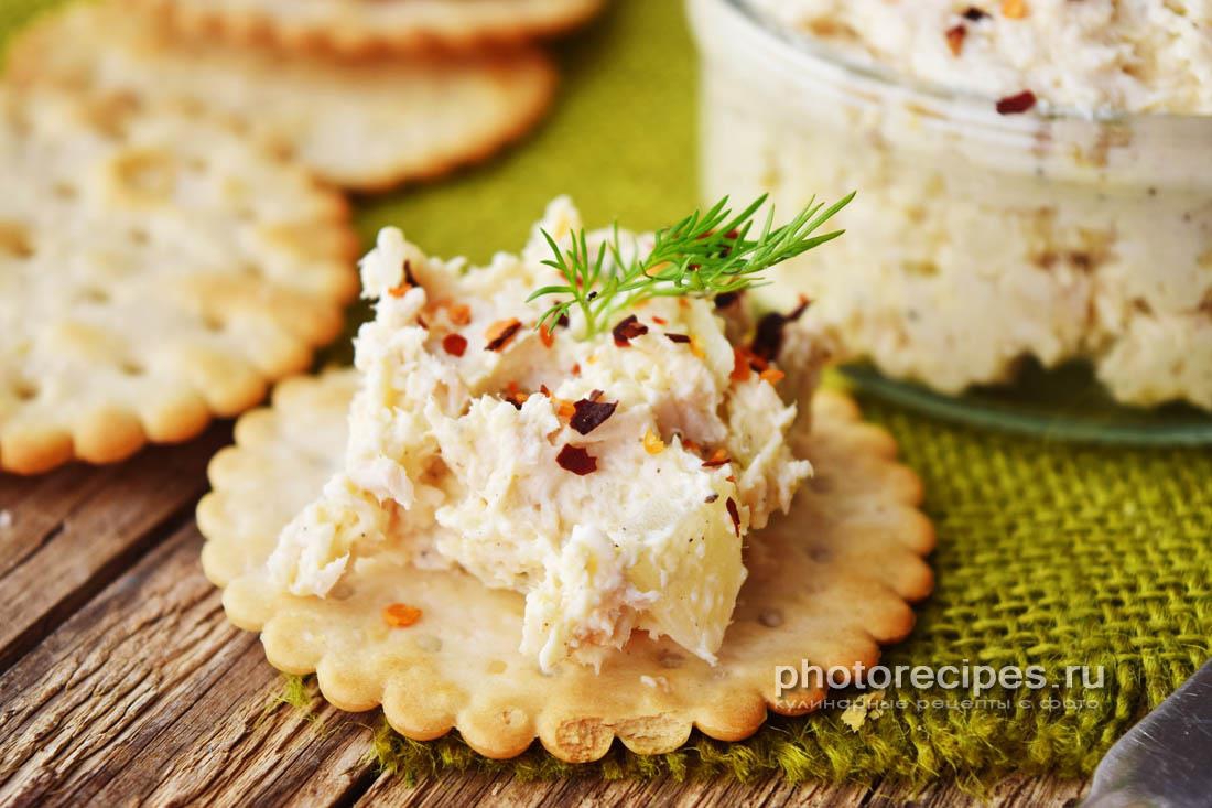Куриный паштет с сыром