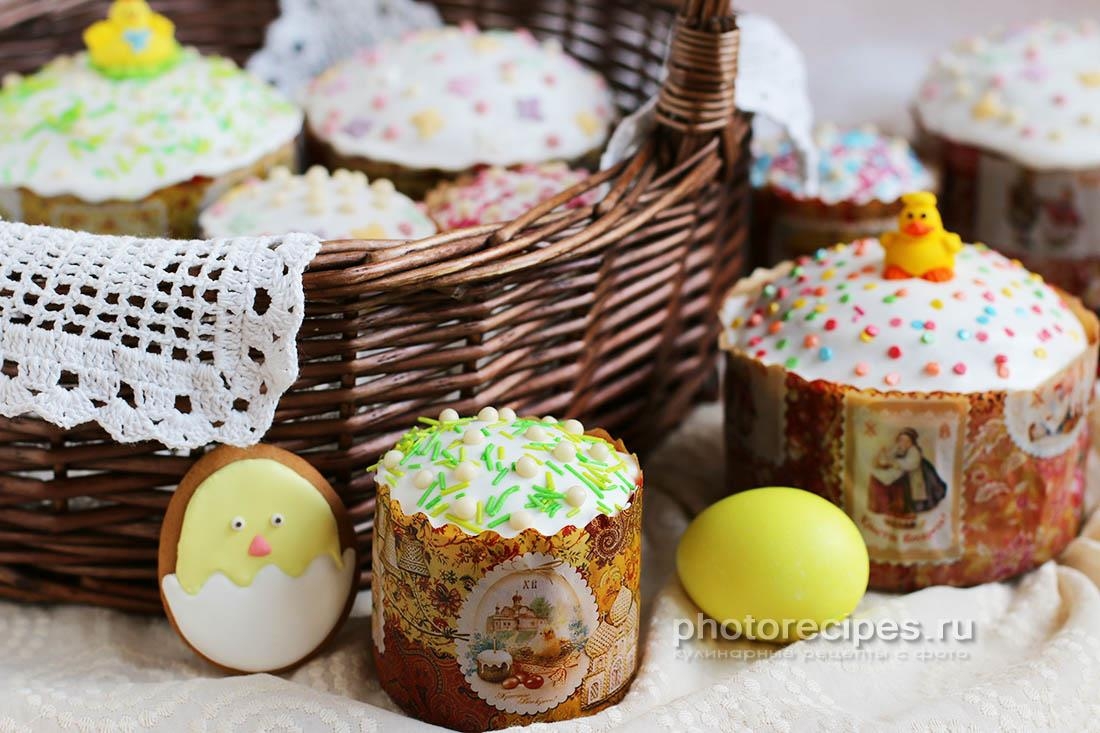 Пасхальный кулич с шафраном