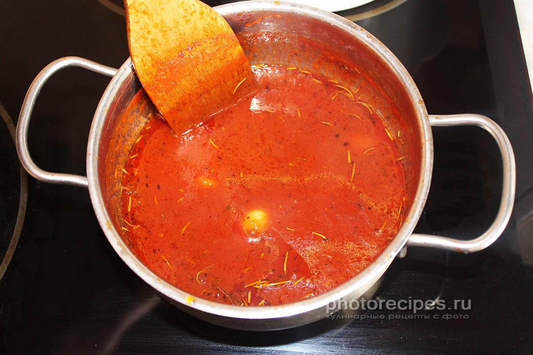 Томатный соус для пиццы