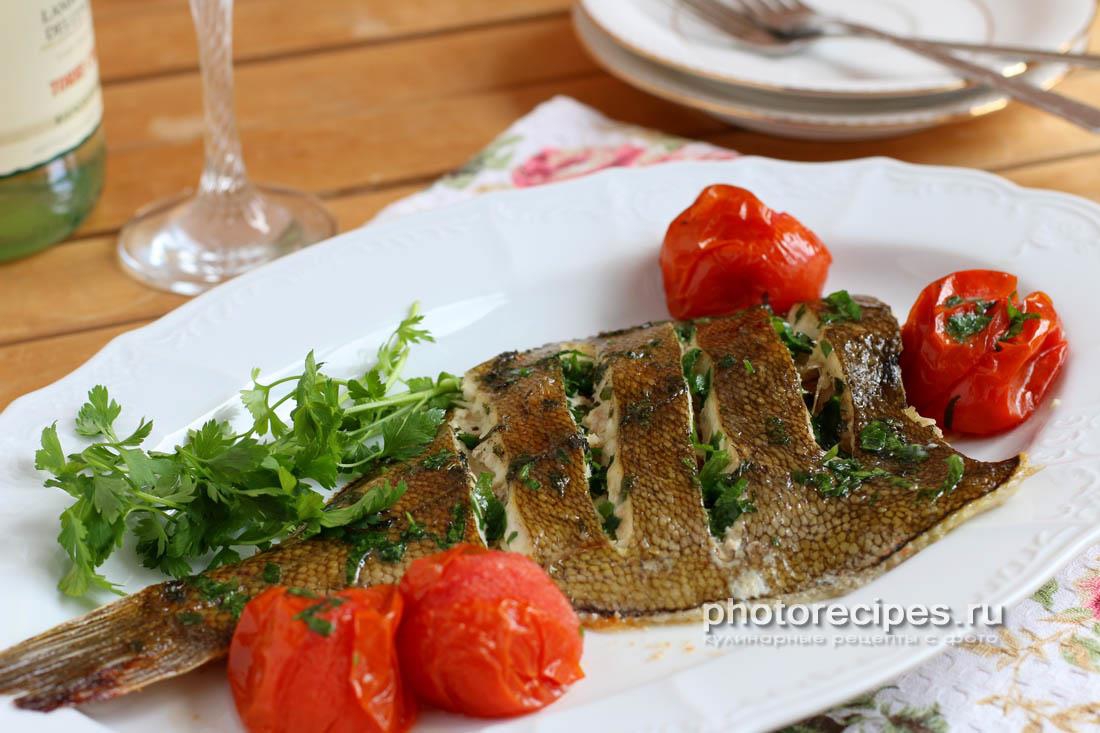 Запеченная камбала