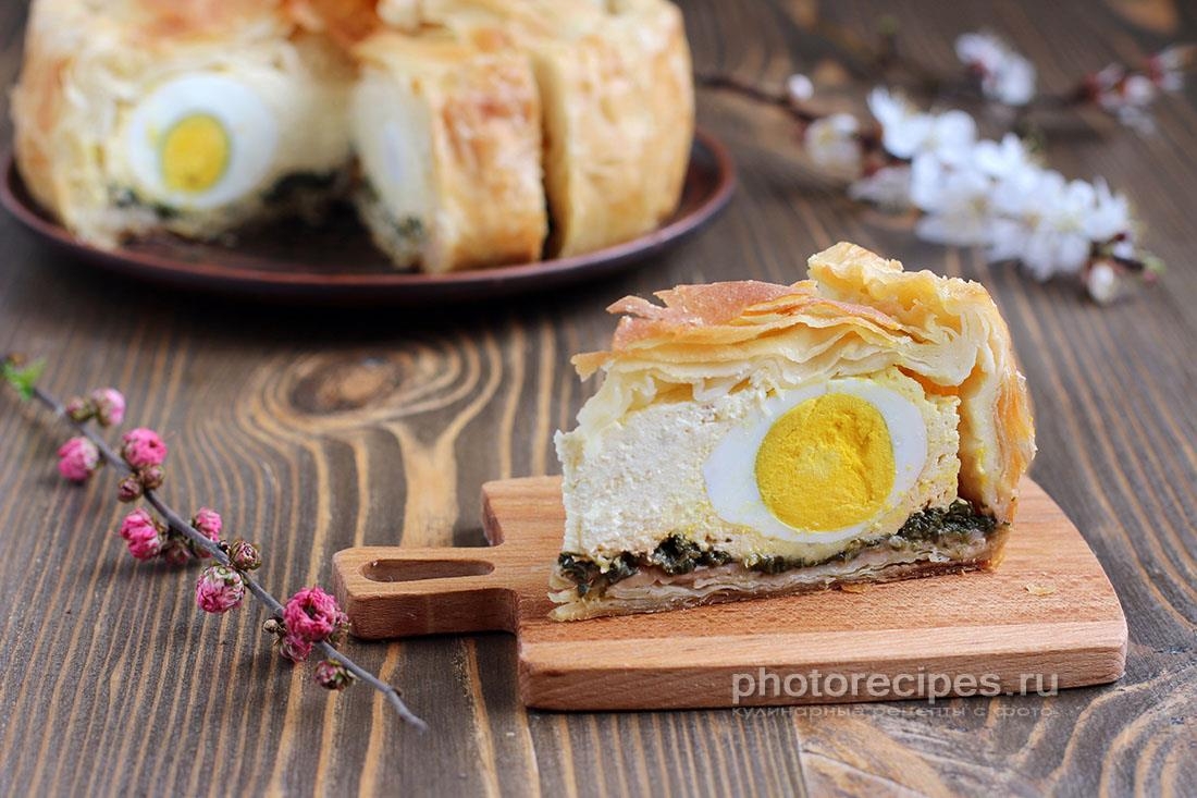 Пасхальный пирог Паскуалина